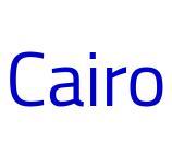 Cairo fonte